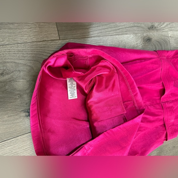 Elegant Pink Strapless Dress. Cache. Size 4. - Picture 3 of 6